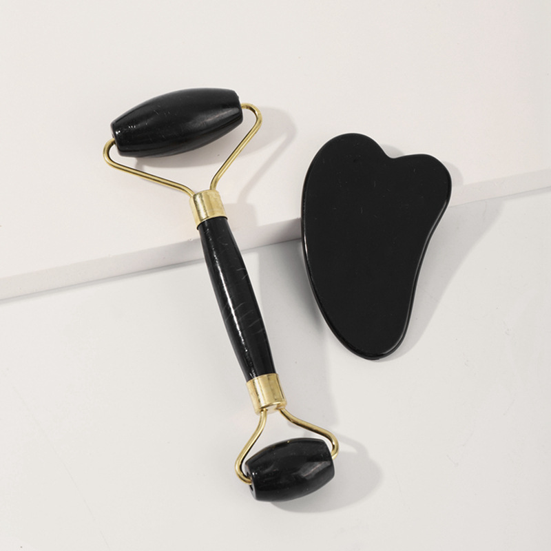 Jade Roller Gua Sha - Natural Jade Face Roller Gua Sha