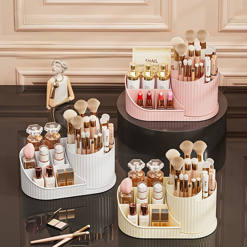 Beauty Makeup Lipstick - 360° Rotatable Cosmetic Organizer Lipstick, Makeup