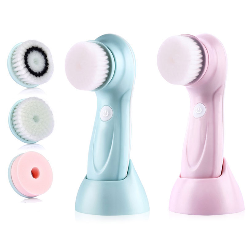 Electric Face Cleanser Brush - 3 IN 1 Electric Facial Cleaner