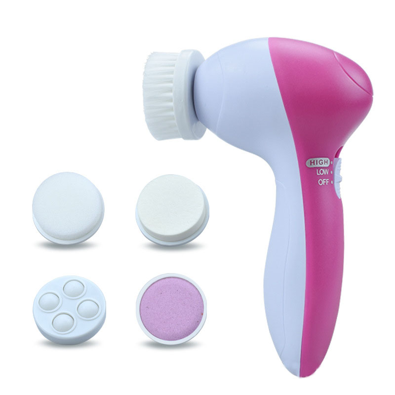Electric Face Cleanser Brush - 5 IN 1 Face Cleansing Brush