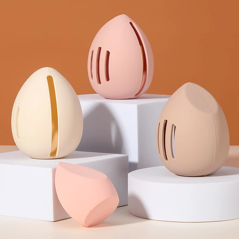 Beauty Makeup Box Set - 1Pcs Makeup Sponge Holder Eco-Friendly Silicone