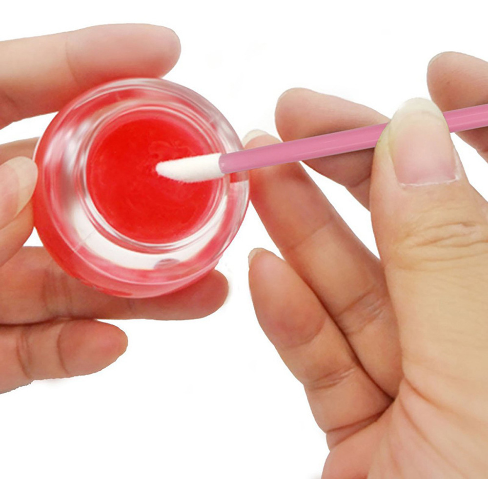 Disposable Lip Brush 100Pcs Ey - Beauty Makeup Lipstick 评论和价格