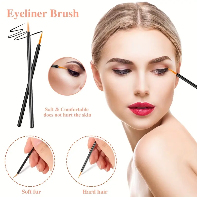 80pcs Professional Makeup Brus - Beauty Makeup Box Set 评论和价格