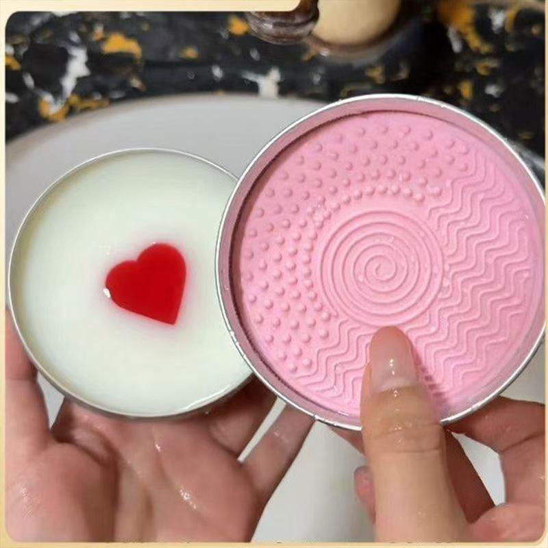 SU Cute Heart Shaped Makeup Br - Beauty Makeup Sponge 评论和价格