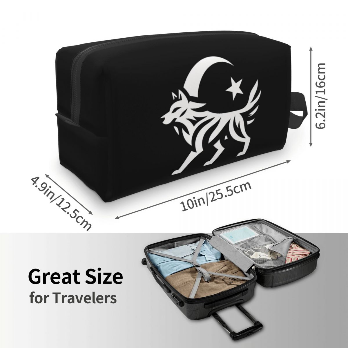Bozkurt Song Logo Makeup Bag C - Beauty Makeup Songs 评论和价格