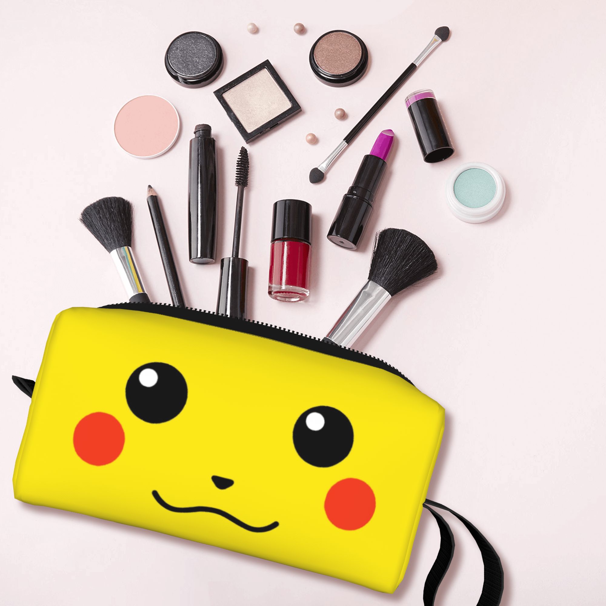 Custom Pokemoned P-Pikachus To - Beauty Makeup Kit Box 评论和价格