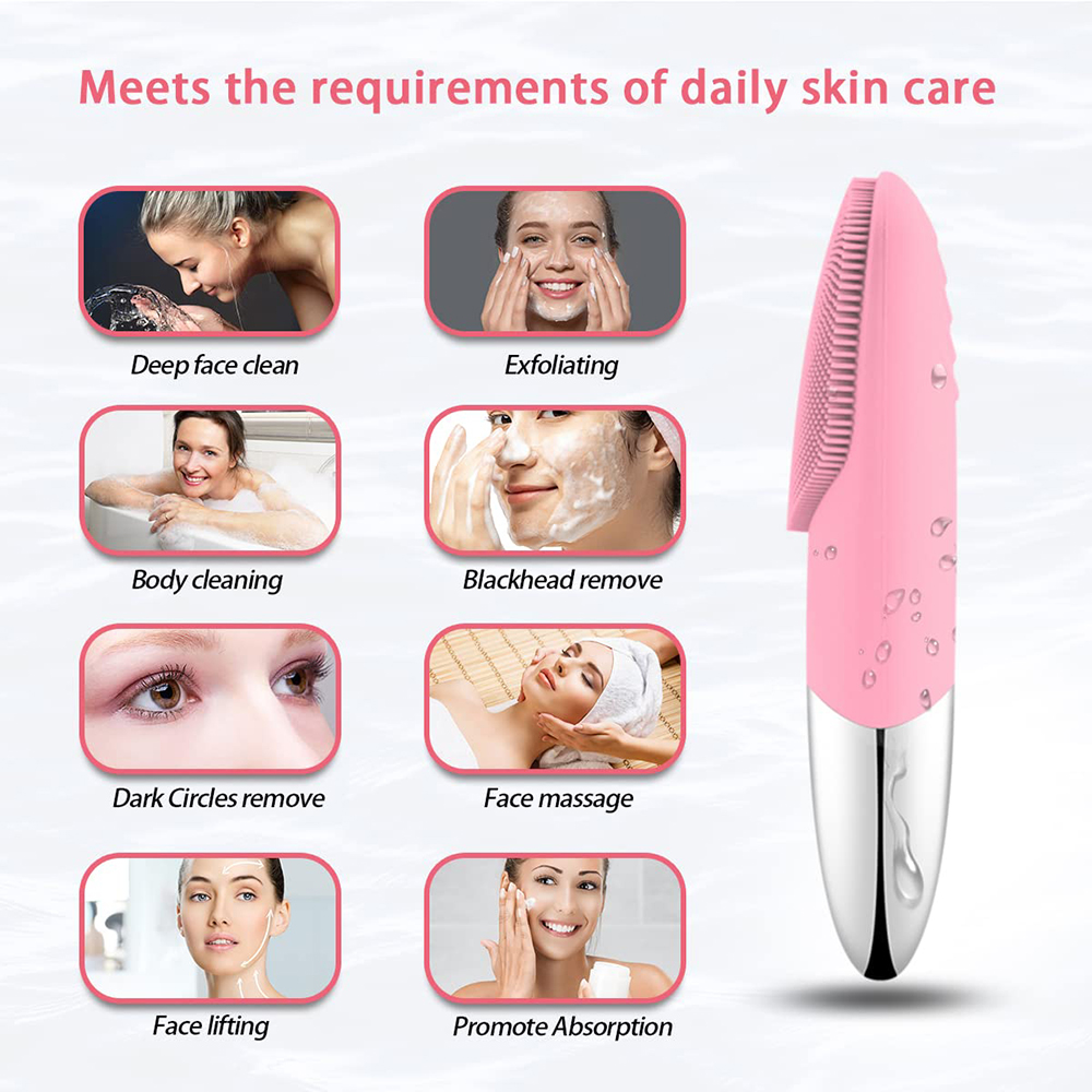 Mini Electric Facial Cleaning  - Electric Face Cleanser Brush 评论和价格