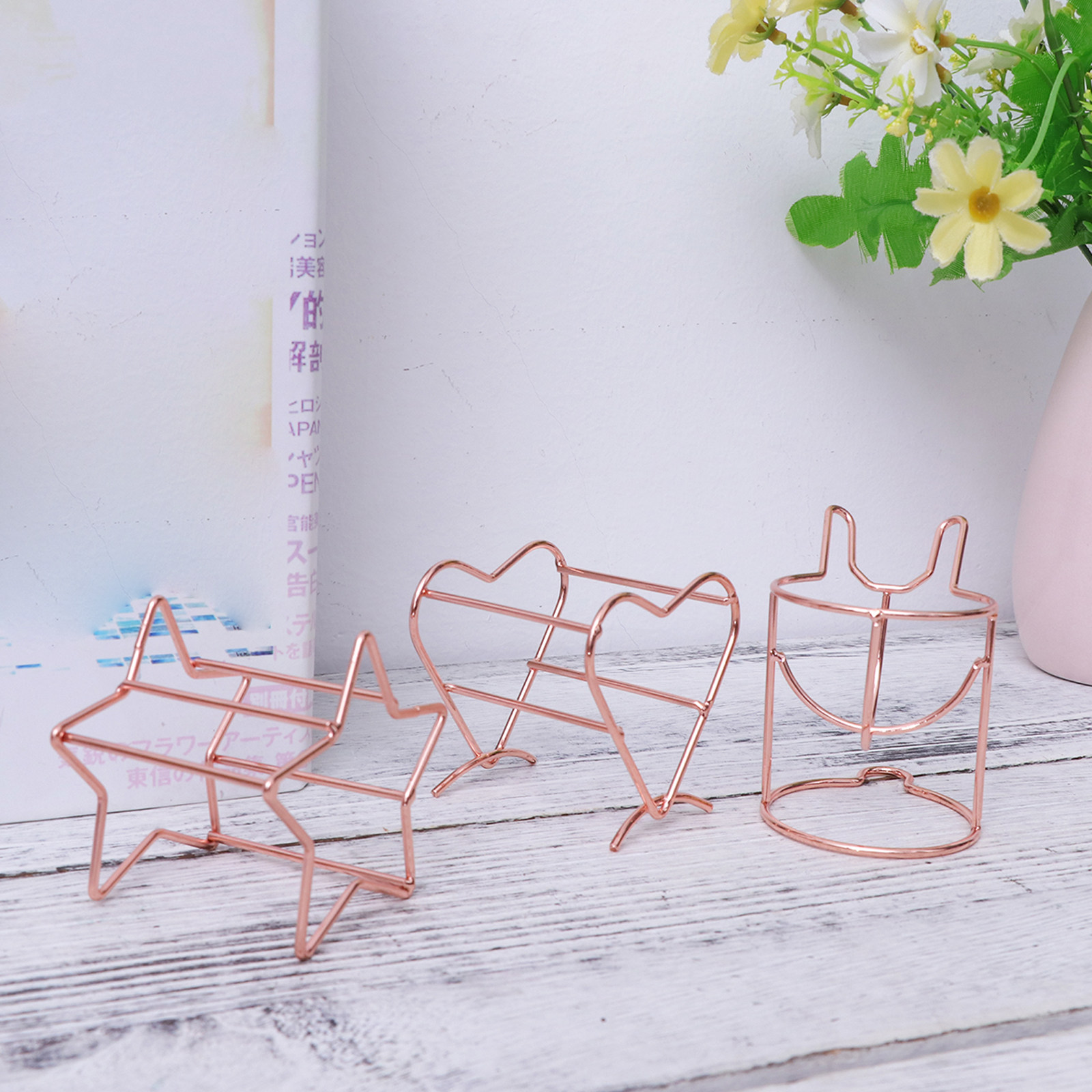 3Pcs Elegant Metal Makeup Spon - Beauty Makeup Sponge 评论和价格