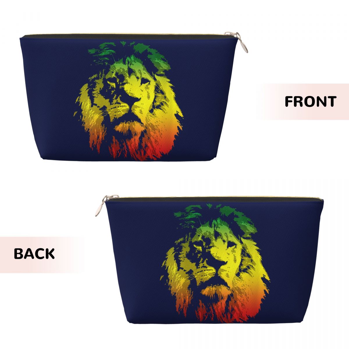 Custom Travel Vintage Lion Of  - Beauty Makeup Kit Box 评论和价格