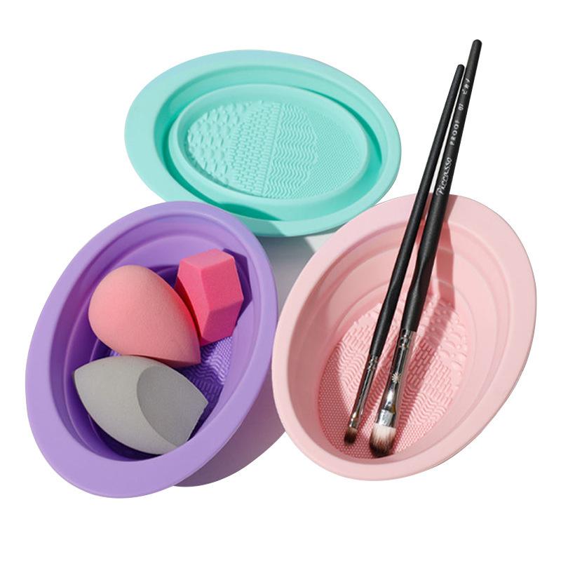 Soft Silicone Makeup Brush Cle - Beauty Makeup Sponge 评论和价格