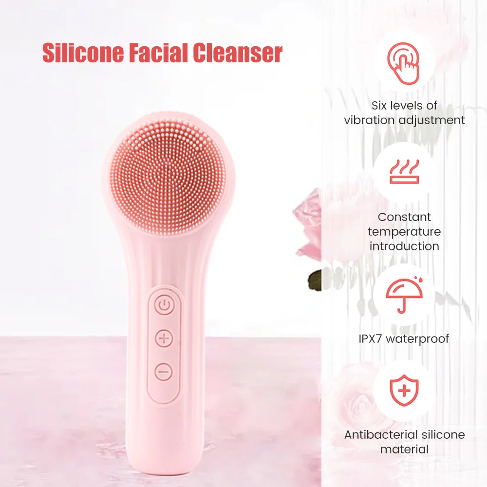 Sonic Silicone Facial Brush Cl - Electric Face Cleanser Brush 评论和价格