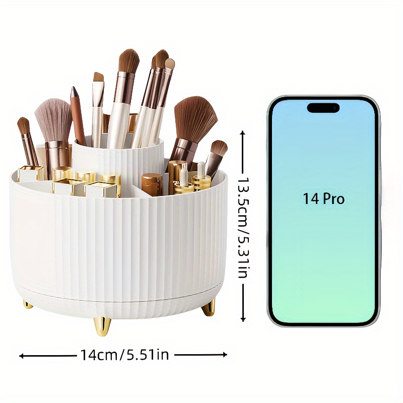 Rotatable Makeup Desktop Cosme - Beauty Makeup Lipstick 评论和价格