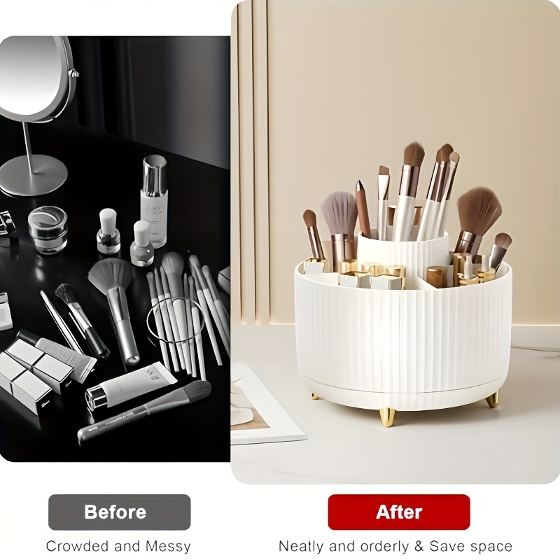 Rotatable Makeup Desktop Cosme - Beauty Makeup Lipstick 评论和价格