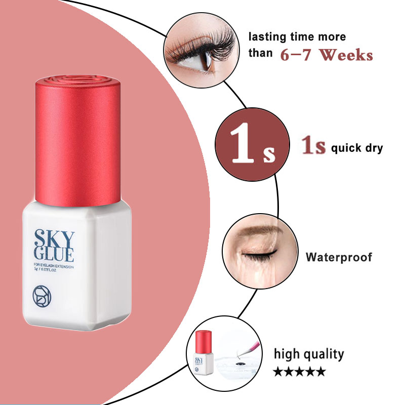 5 Bottles Sky Glue S Plus 1s F - Makeup Plus Beauty 评论和价格