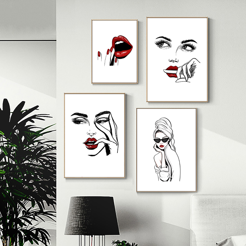 Nordic fashion makeup poster p - Makeup Is Beauty Quotes 评论和价格