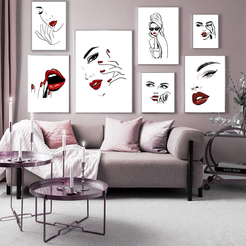 Nordic fashion makeup poster p - Makeup Is Beauty Quotes 评论和价格