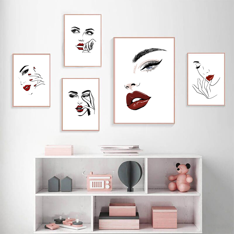 Nordic fashion makeup poster p - Makeup Is Beauty Quotes 评论和价格
