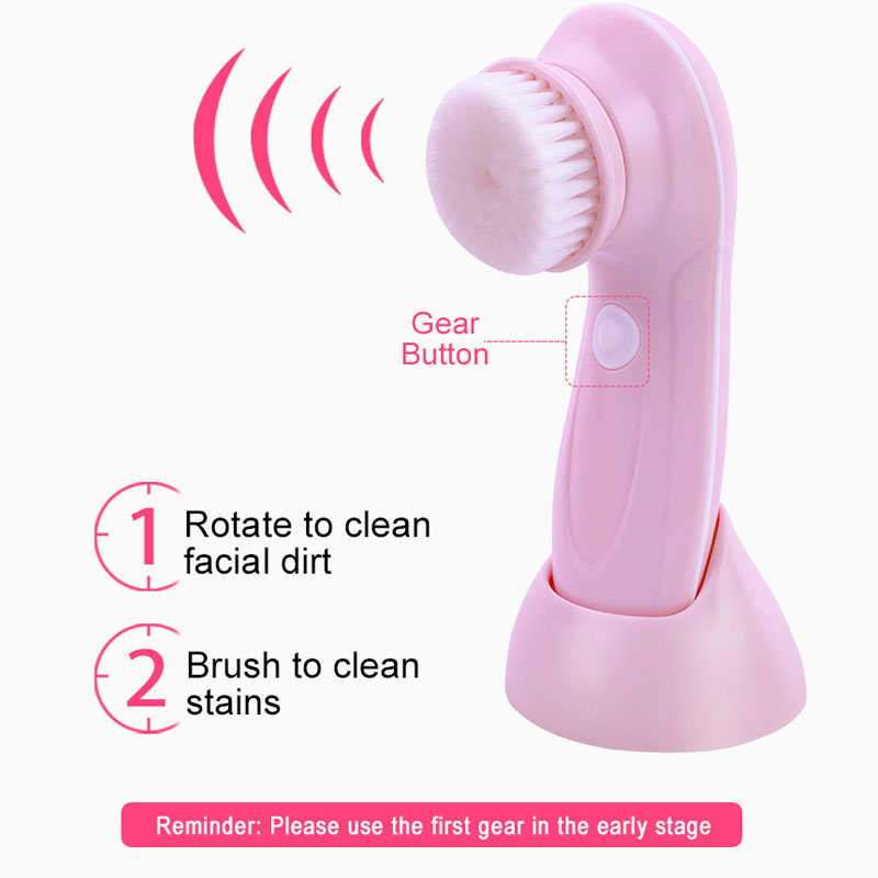 3 IN 1 Electric Facial Cleaner - Electric Face Cleanser Brush 评论和价格