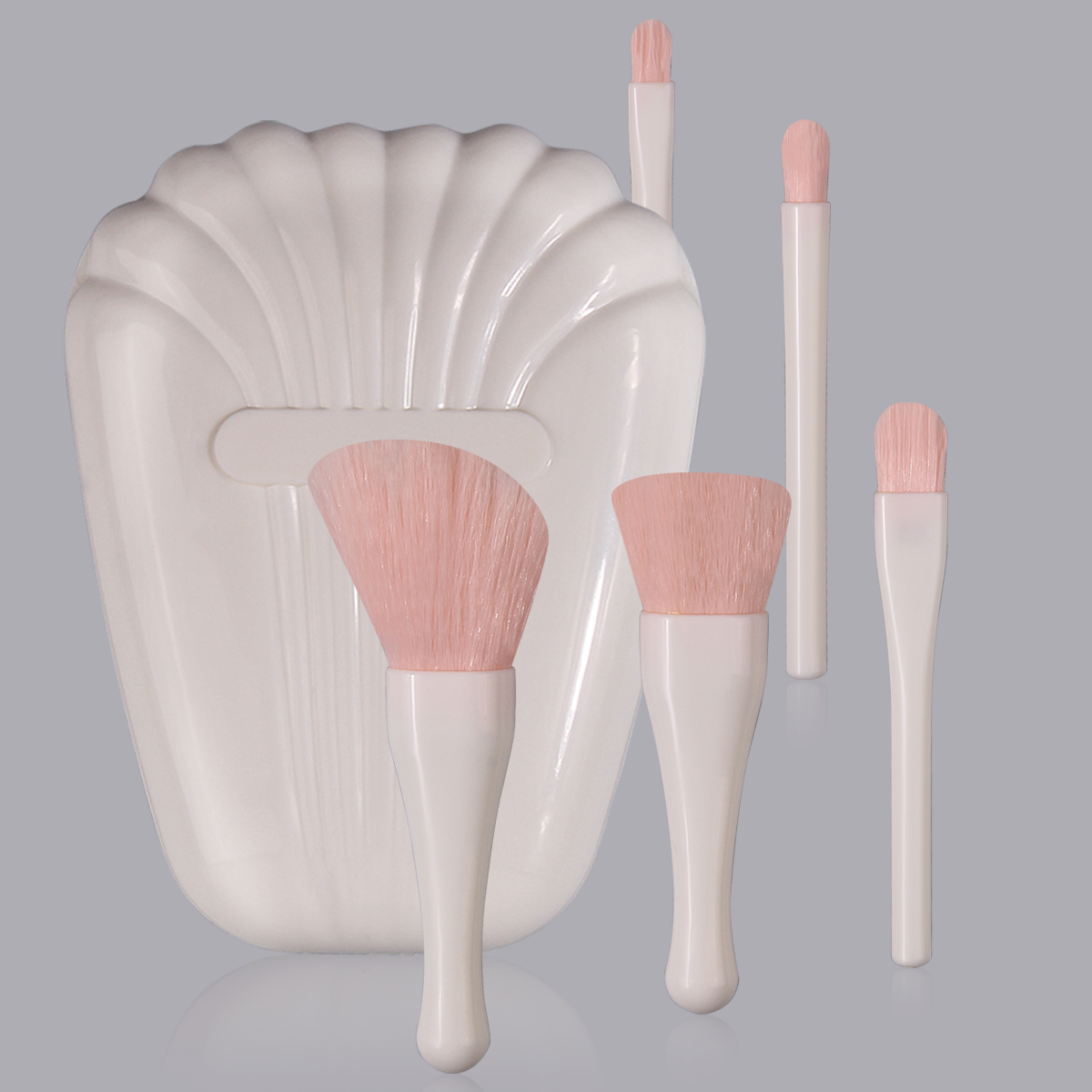 6PCS soft mini shell-shaped bo - Beauty Makeup Kit Box 评论和价格