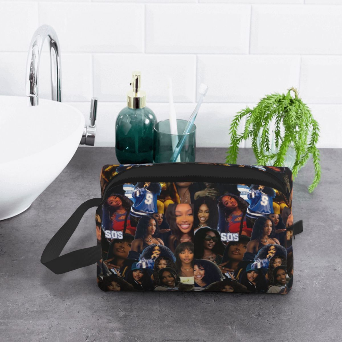 SZA Song Singer Makeup Bag Cos - Beauty Makeup Songs 评论和价格