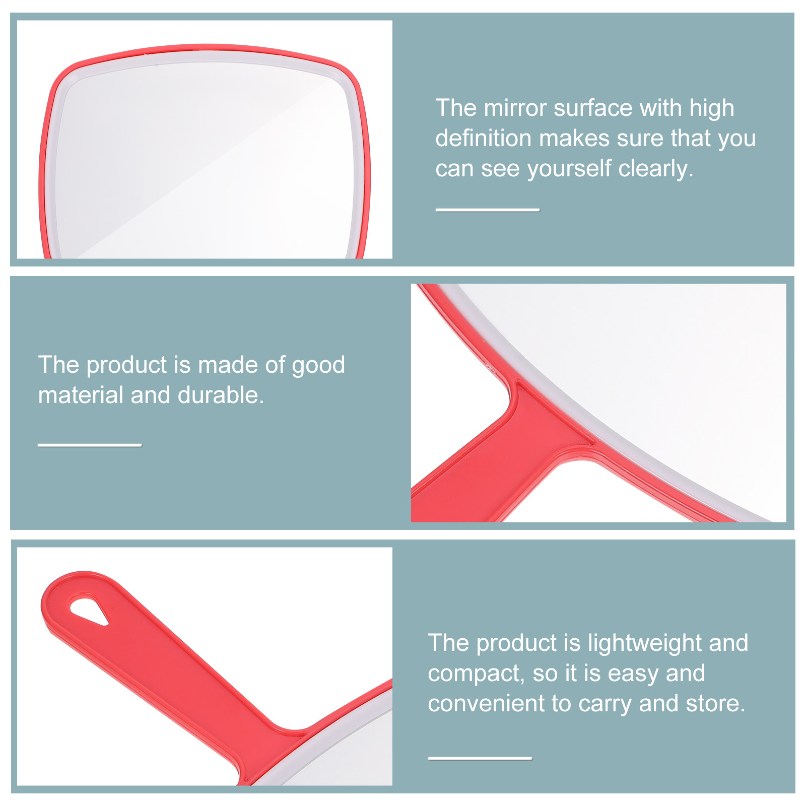 2Pcs Creative Beauty Mirror Ha - Beauty Makeup Hd 评论和价格