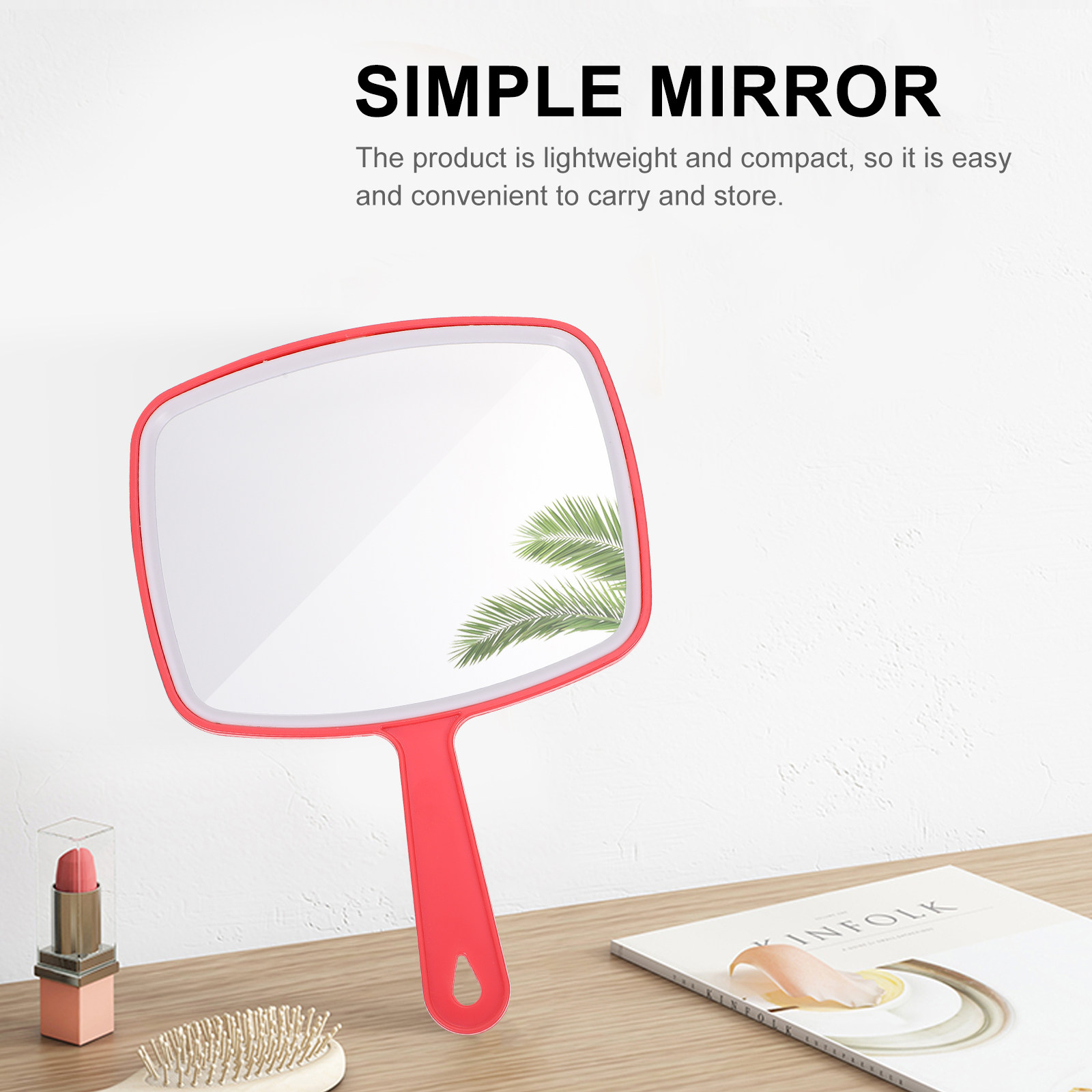2Pcs Creative Beauty Mirror Ha - Beauty Makeup Hd 评论和价格
