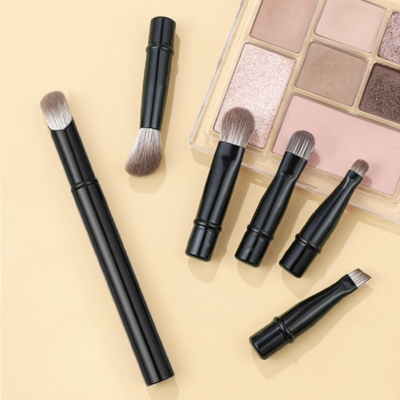 6pcs/box Mini Makeup Brush Set - Beauty Makeup Kit Box 评论和价格