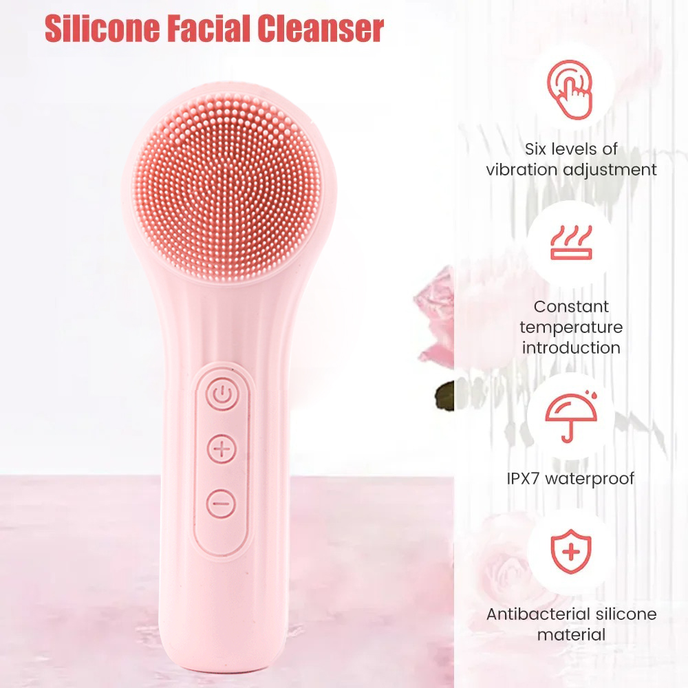 Ultrasonic Vibration Cleanser  - Electric Face Cleanser Brush 评论和价格