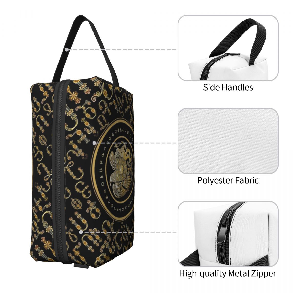 Custom Armenian Coat Of Arms T - Beauty Makeup Kit Box 评论和价格