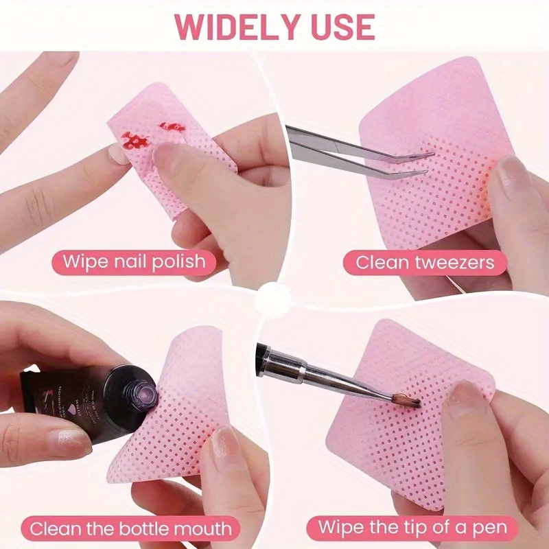 20/600pcs Lint-Free Nail Wipes - Gel Nail Polish 评论和价格