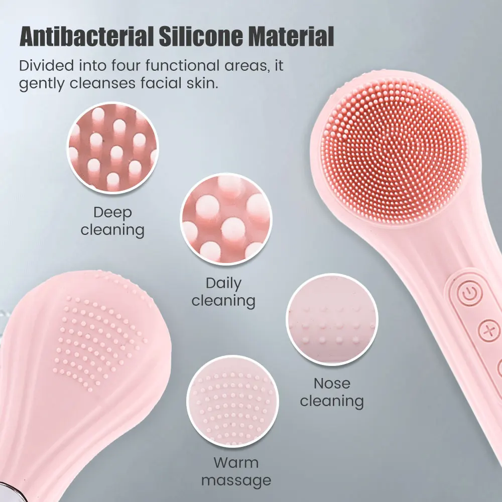 Sonic Waterproof Facial Cleans - Electric Face Cleanser Brush 评论和价格