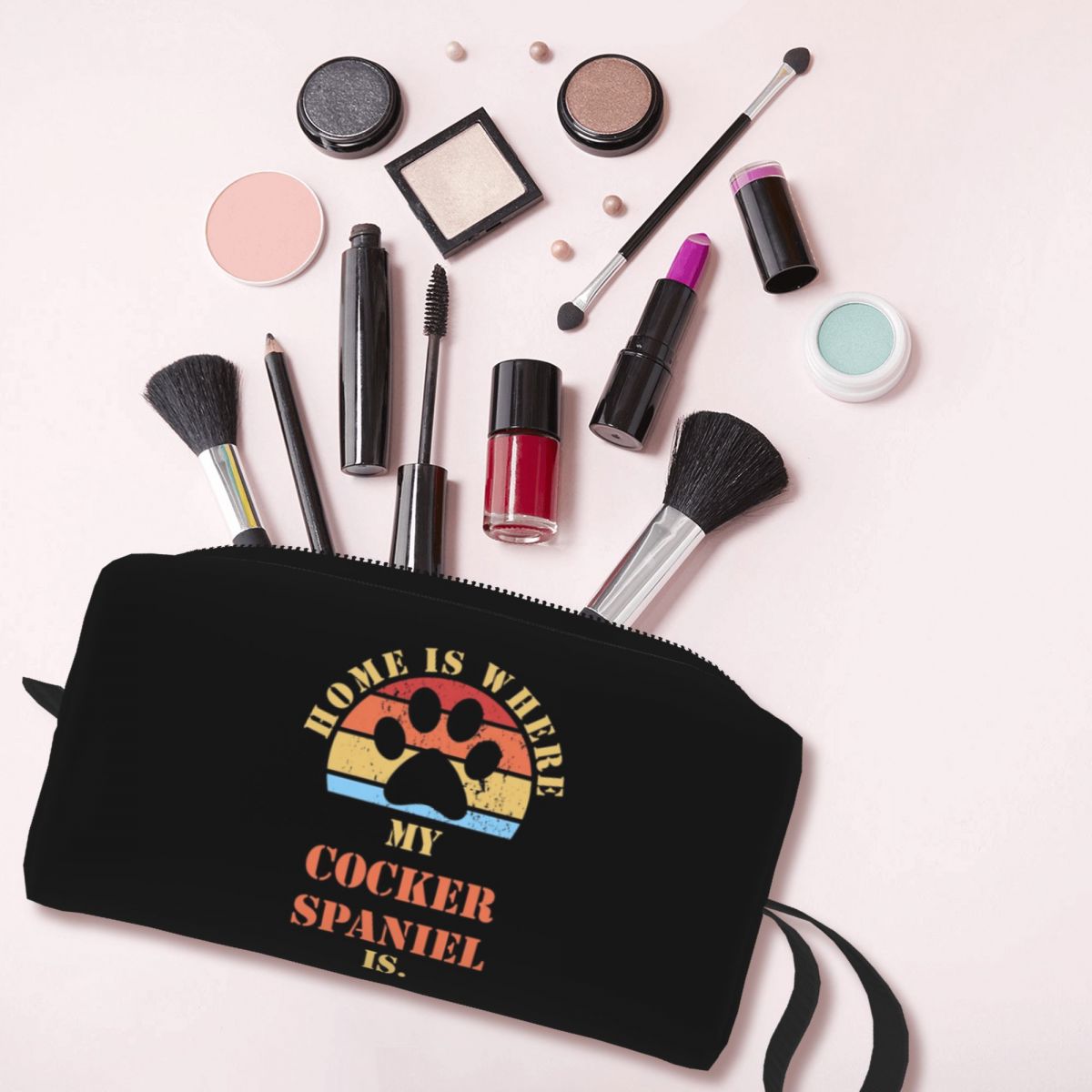 COCKER SPANIEL Dogs Funny Quot - Makeup Is Beauty Quotes 评论和价格