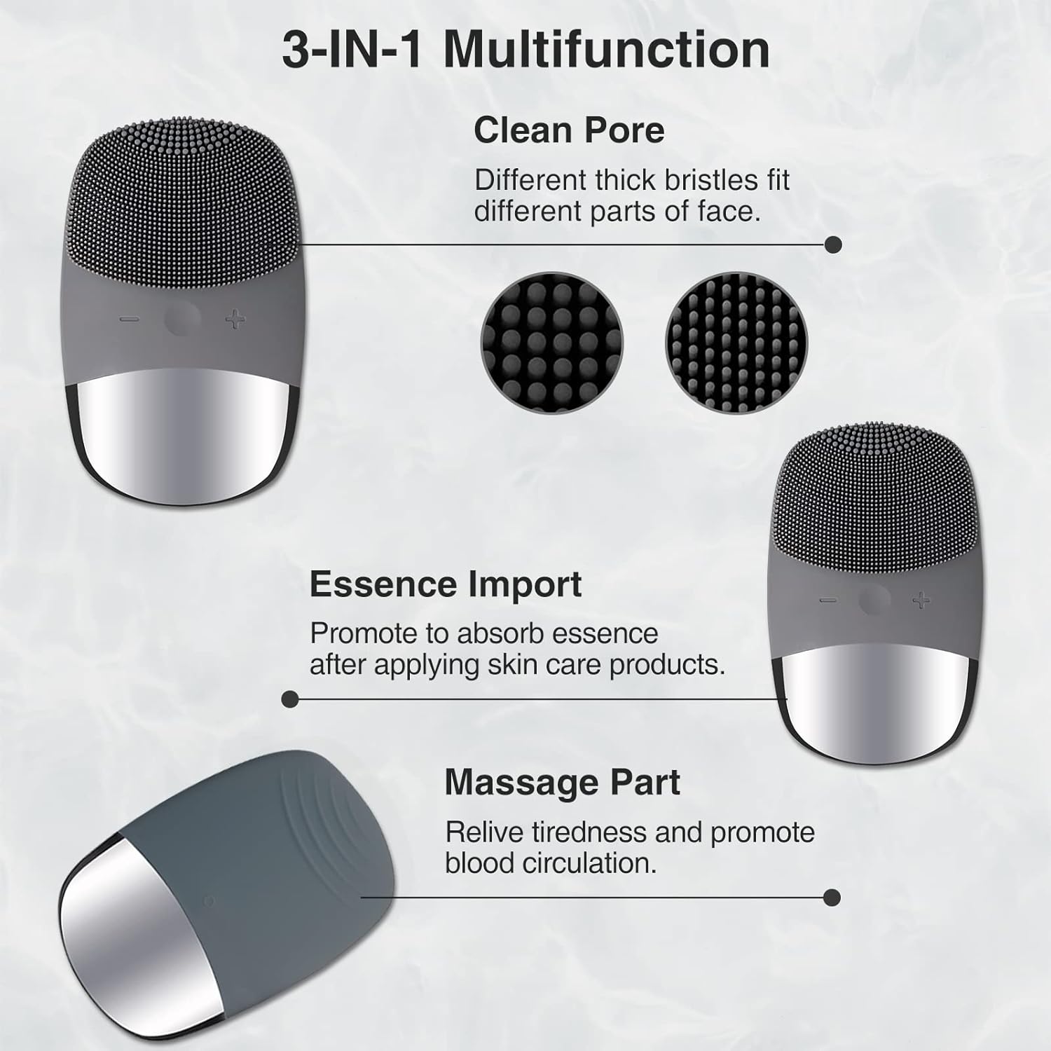 Electric Face Cleansing Brush  - Electric Face Cleanser Brush 评论和价格