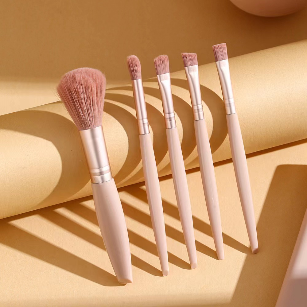 5pcs Cosmetic Brush Kit With M - Beauty Makeup Kit Box 评论和价格