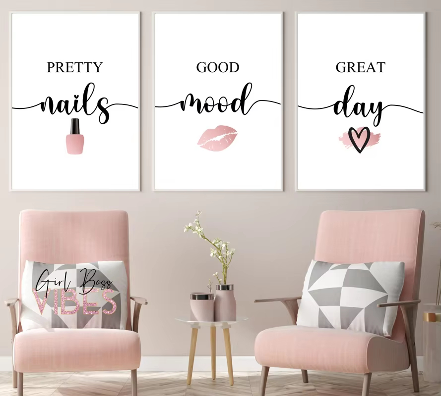 Nordic Pink Women Red Lips Nai - Makeup Is Beauty Quotes 评论和价格