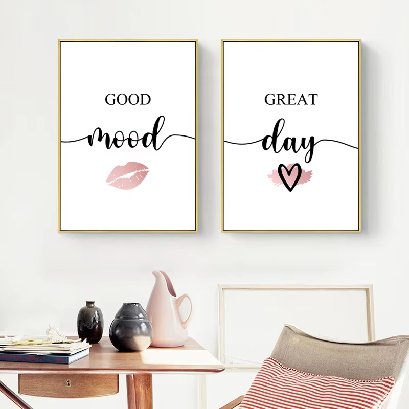 Nordic Pink Women Red Lips Nai - Makeup Is Beauty Quotes 评论和价格