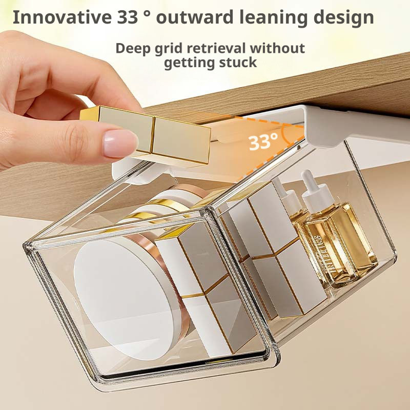 Under Desk Drawer Hanging Cosm - Beauty Makeup Lipstick 评论和价格
