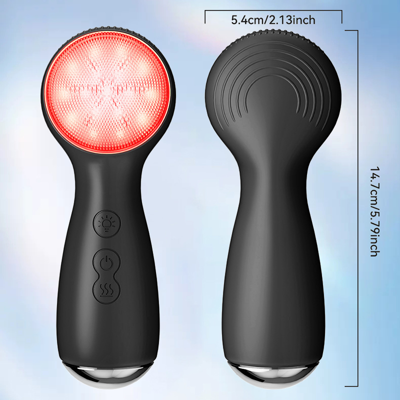 3 In 1 7 Colors LED Silicone F - Electric Face Cleanser Brush 评论和价格