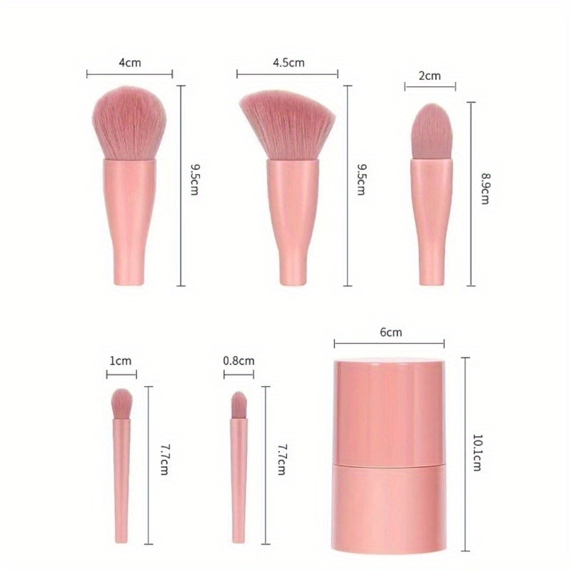 5Pcs/set Makeup Brushes Box Se - Beauty Makeup Kit Box 评论和价格