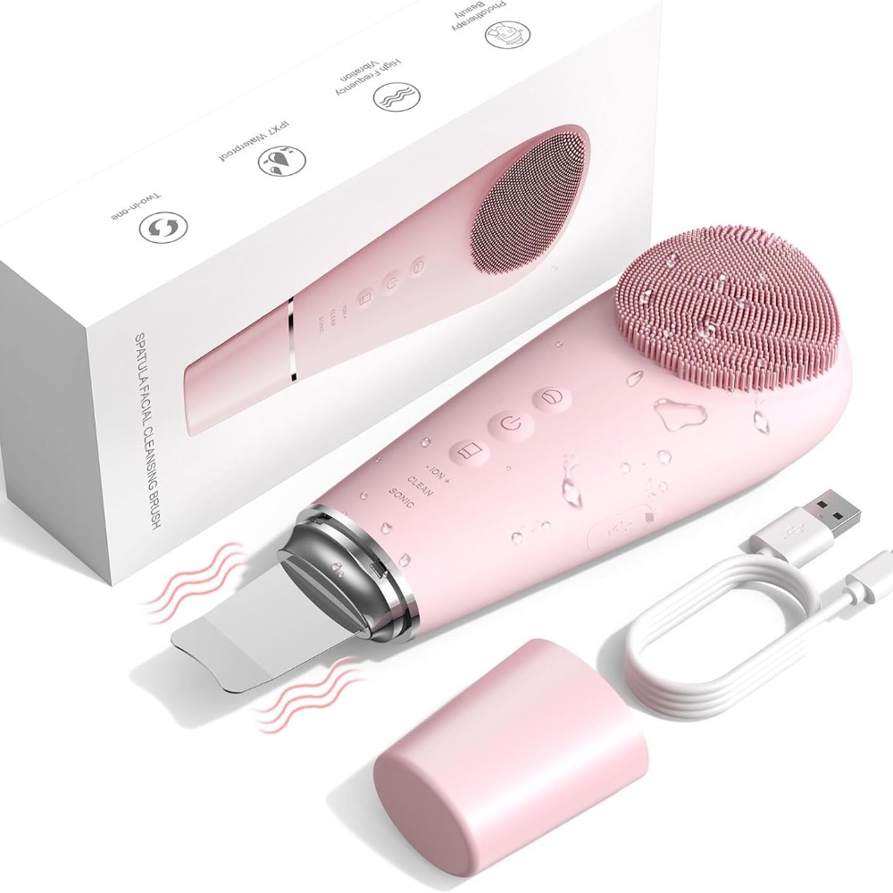 Electric 7 in1 Silicone Blackh - Electric Face Cleanser Brush 评论和价格