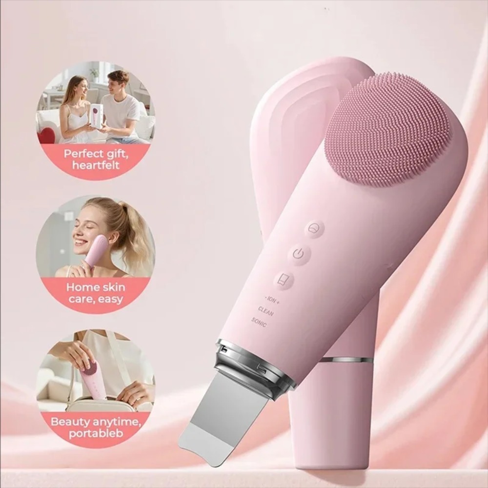 Electric 7 in1 Silicone Blackh - Electric Face Cleanser Brush 评论和价格