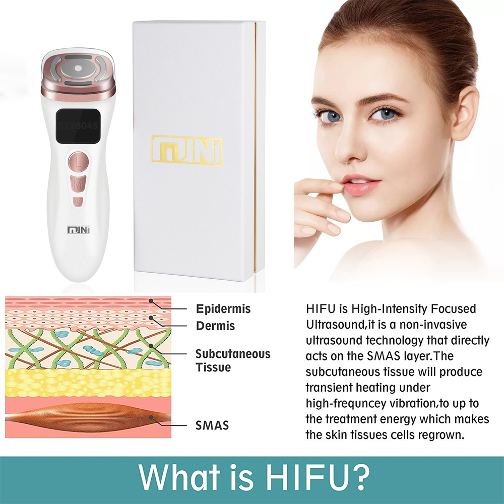 MINI Hifu 2.0 Machine Ultrasou - Electric Face Cleanser Brush 评论和价格